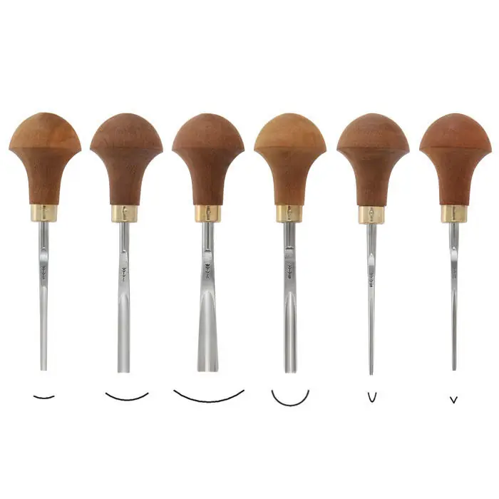 Pfeil® Linol- und Holzschnittmesser-Satz B, 6-teilig Rabatt